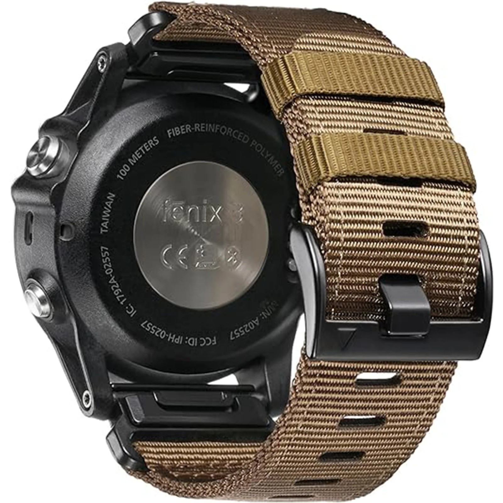 Garmin Fenix 7X 6X 5X Pro QuickFit 22mm 26mm Braided Nylon Watch Strap Band