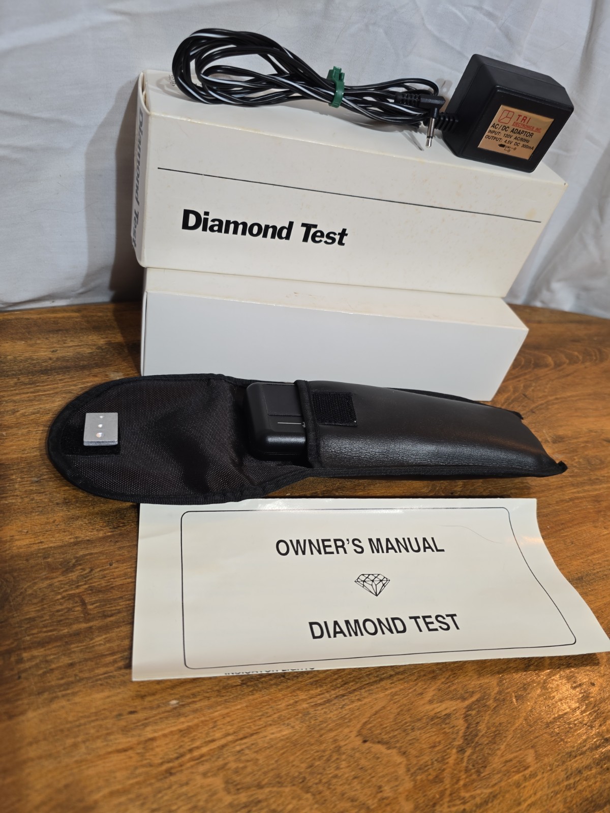 110 volt Diamond Test Electronic Tester USA W/BOX