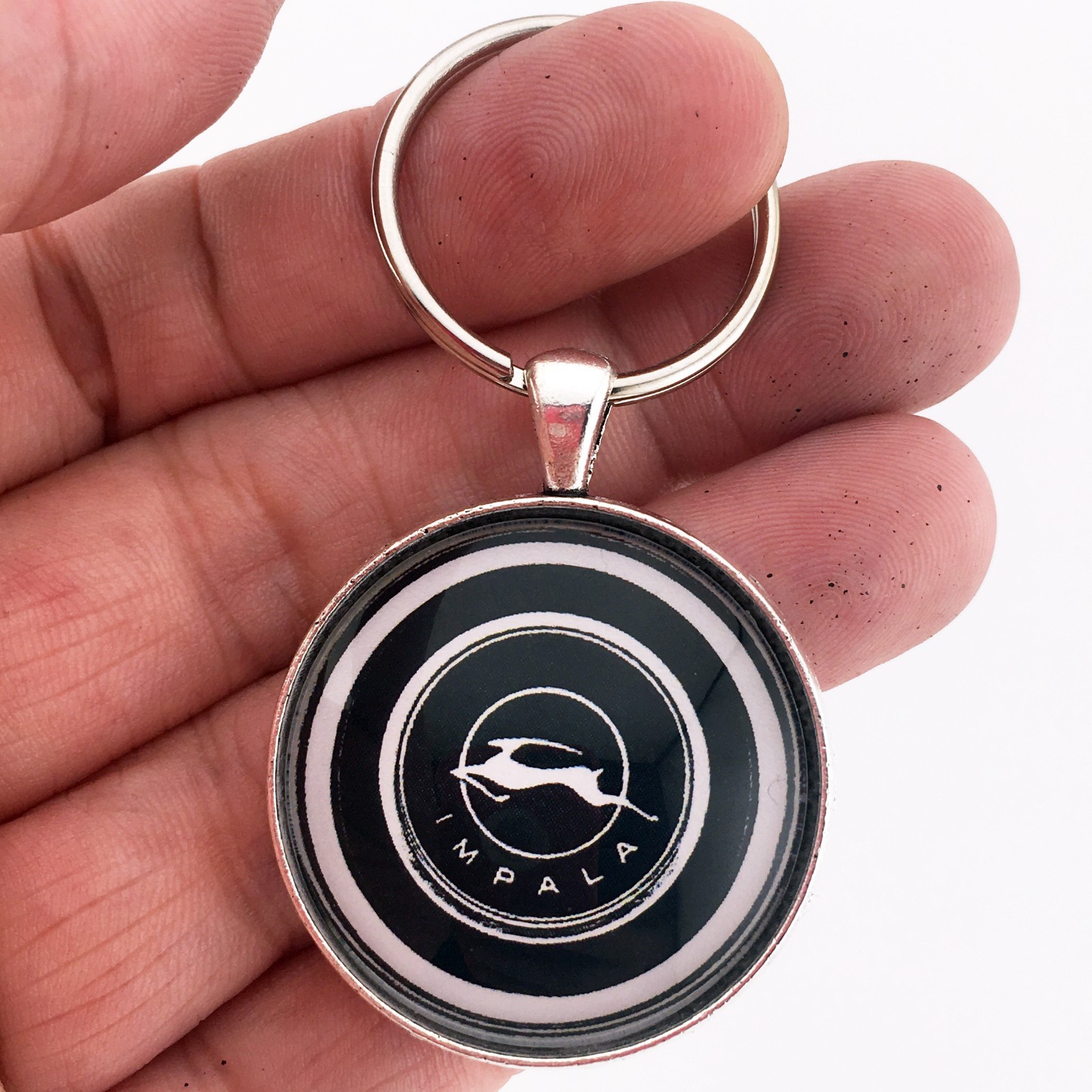 Chevrolet 60’s Impala Horn Cap Emblem Badge Logo Reproduction Keychain.