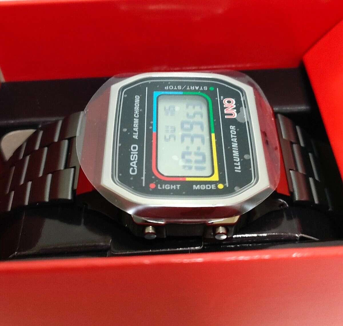 CASIO A168WEUC-1AJR UNO Collaboration Model Wild Card Unisex Resin With Box