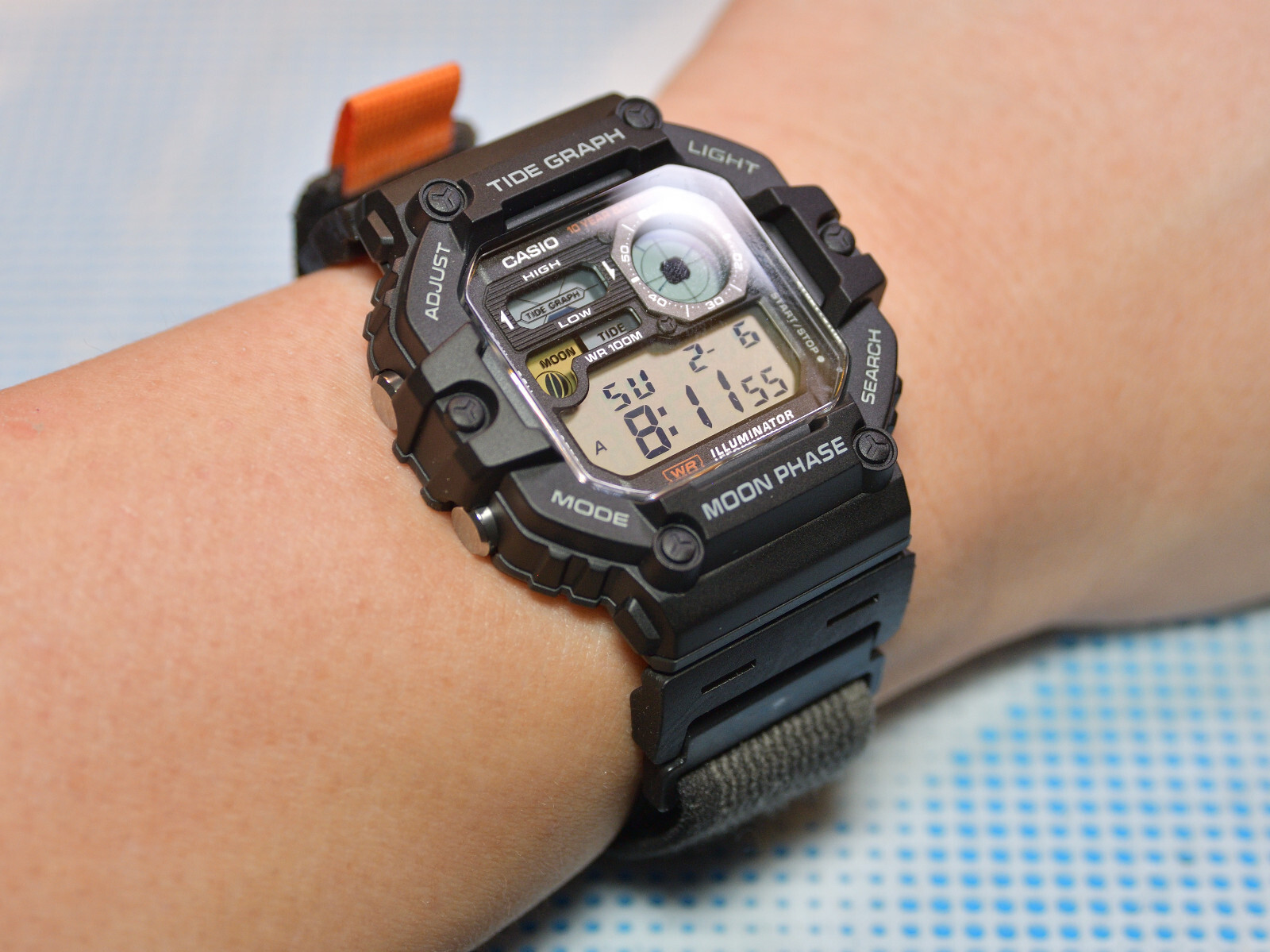 Rein Watch strap & watch band adapter for CASIO WS1700H