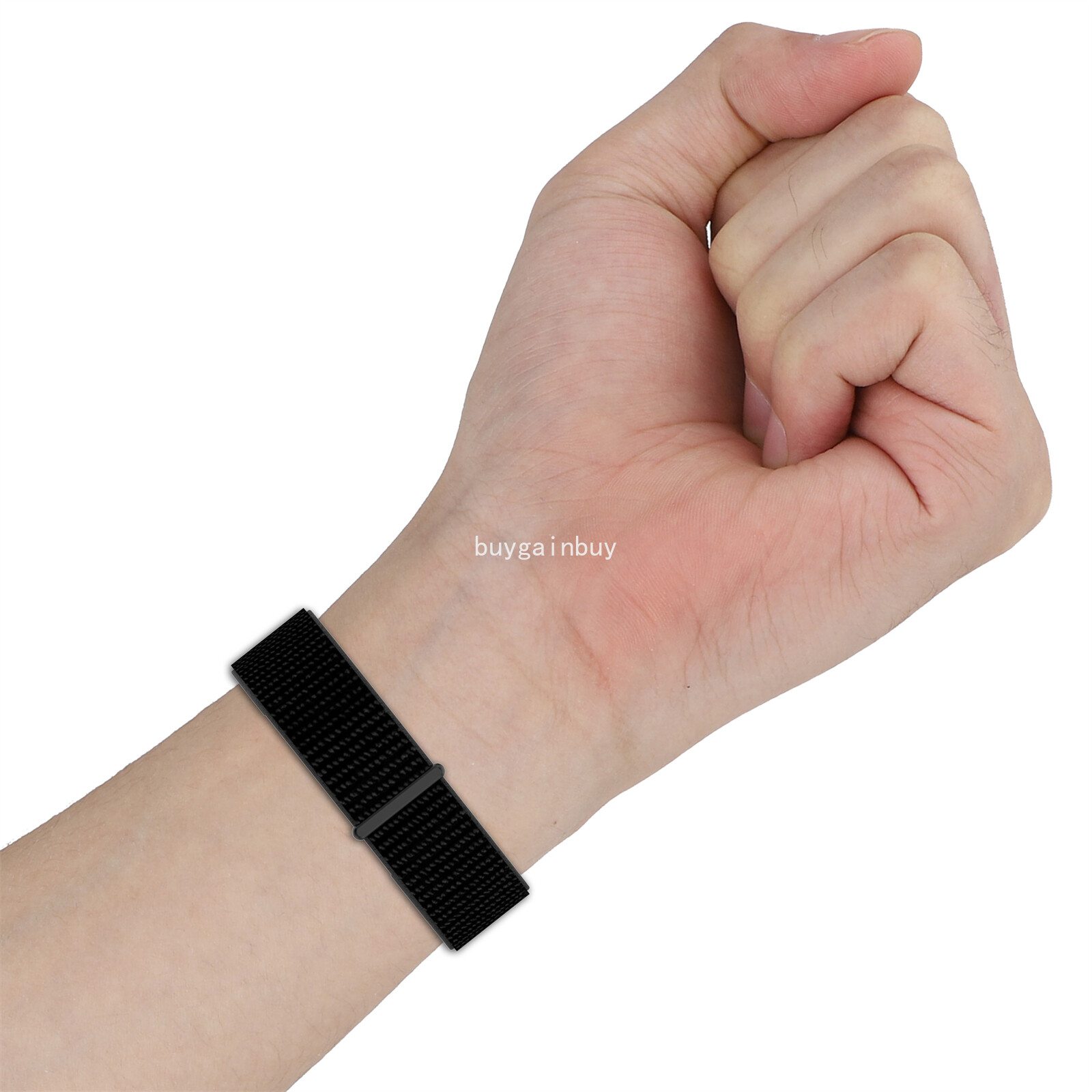 For Samsung Galaxy Watch 7 Ultra 47mm Woven Nylon Fabric Strap Bracelet Band
