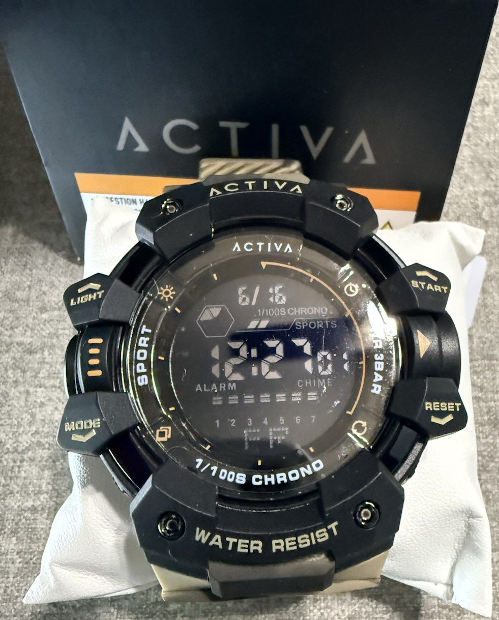 ACW8050MC-001 – Activa Armour X Invicta Men’s Digital Watch – 50mm. Camouflage.