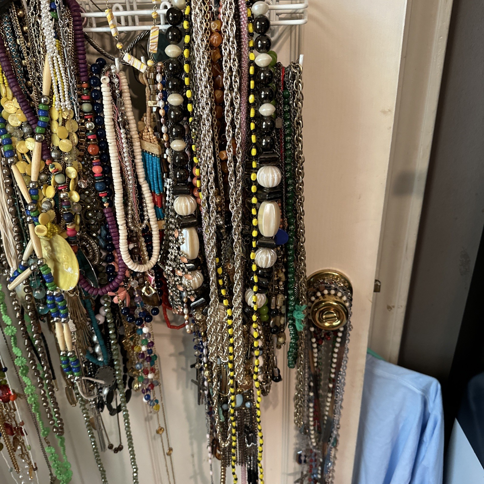 Mixed Wearable Jewelry Lot Bag Vintage to Modern 3 Lbs Necklaces & More