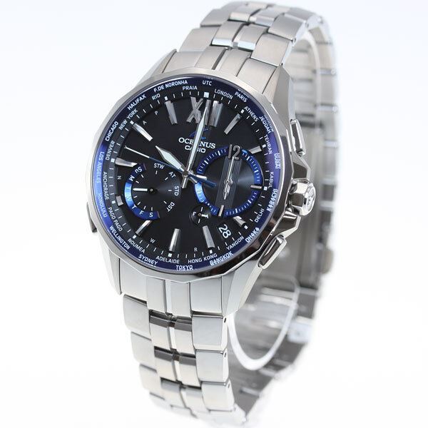 CASIO OCEANUS Manta OCW-S3400-1AJF Radio Wave Solar men Watch New in Box