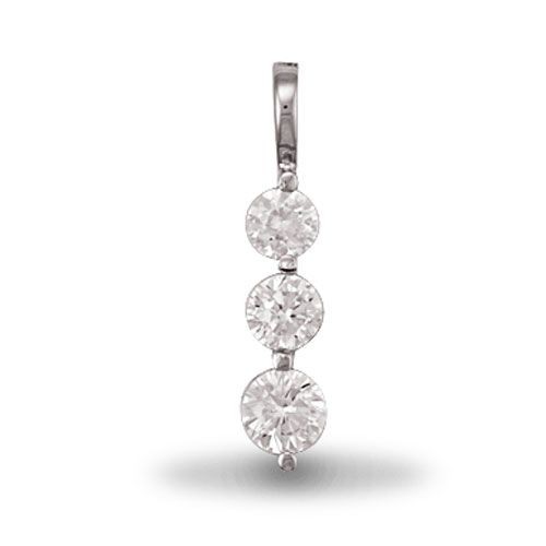Pendant Sterling Silver Trilogy Womens Jewellery