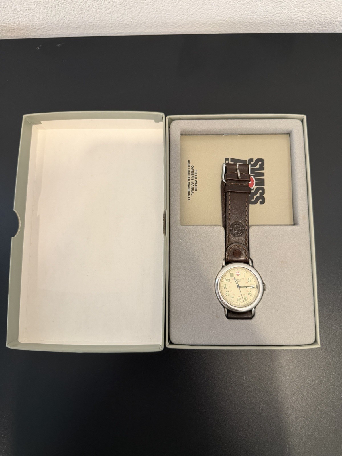 Swiss Army Men’s Cavalry Field Watch Marlboro Country Store – Comes With Box