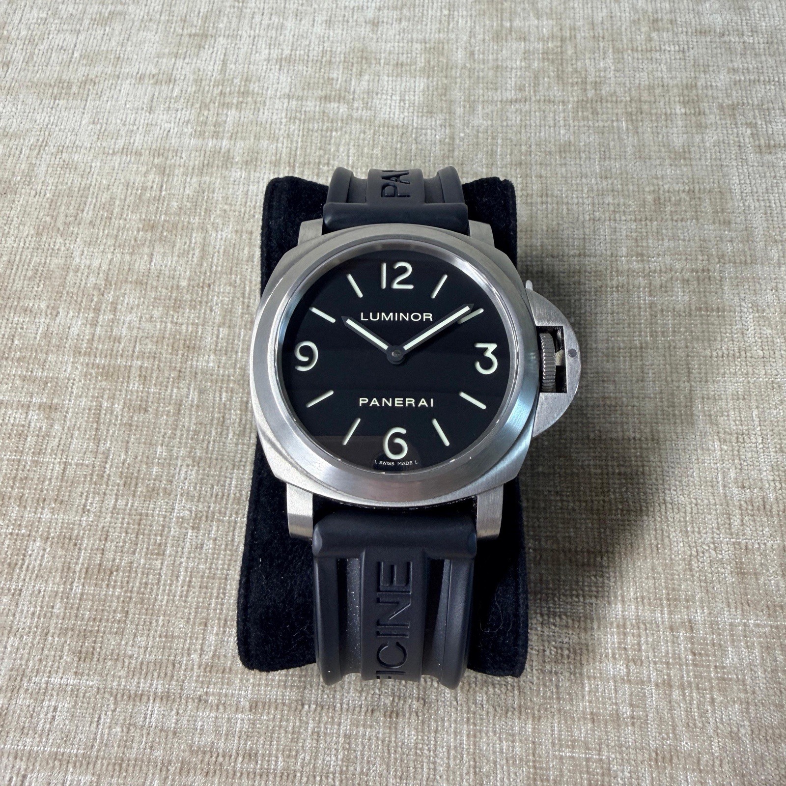 Panerai PAM176 Titanium 44mm Luminor Men’s Black Watch PAM00176 Complete Set