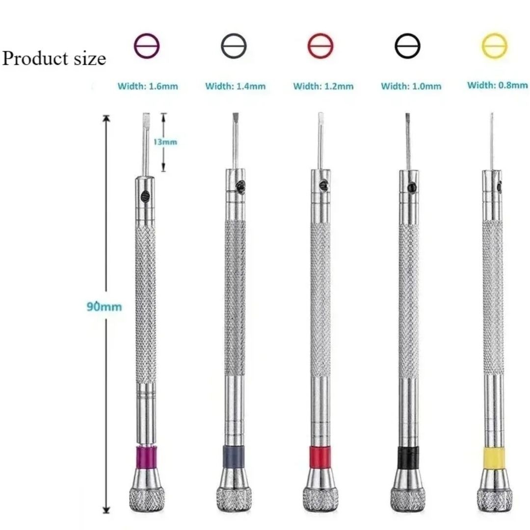 0.8-1.6Mm Steel Screwdriver Watch Repairing Tool Portable Band Removal Mini Link