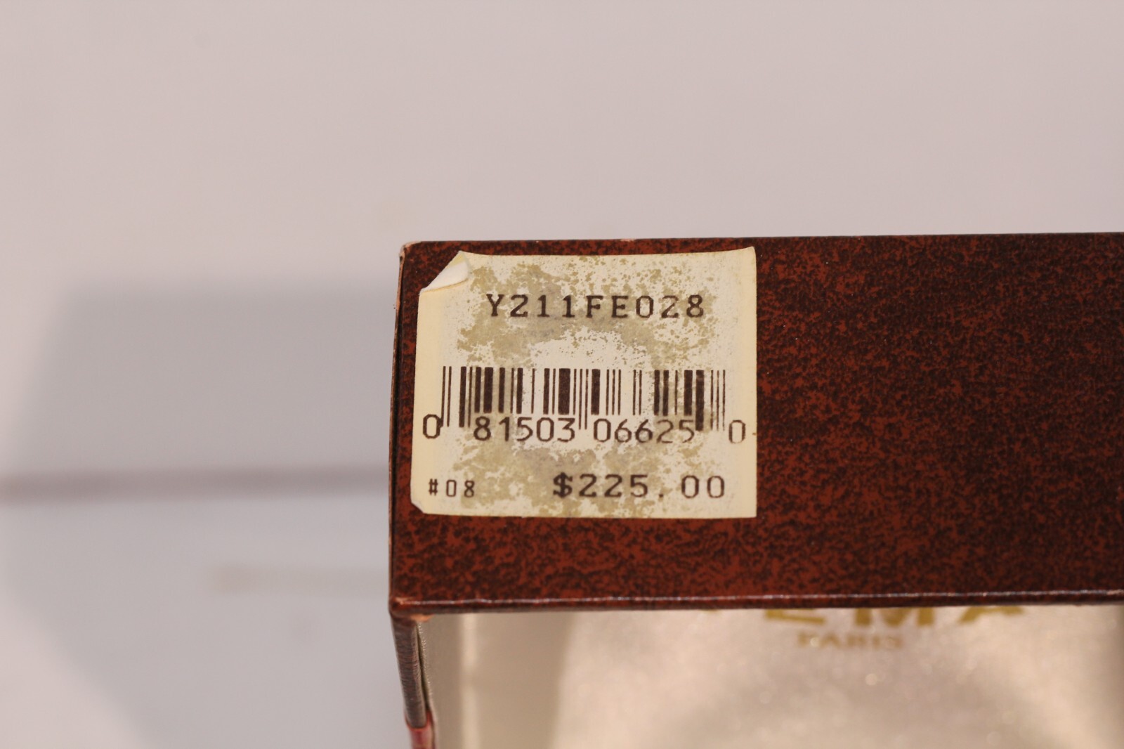 YEMA Paris Gold bezel white dial watch MODEL: Y211fe028