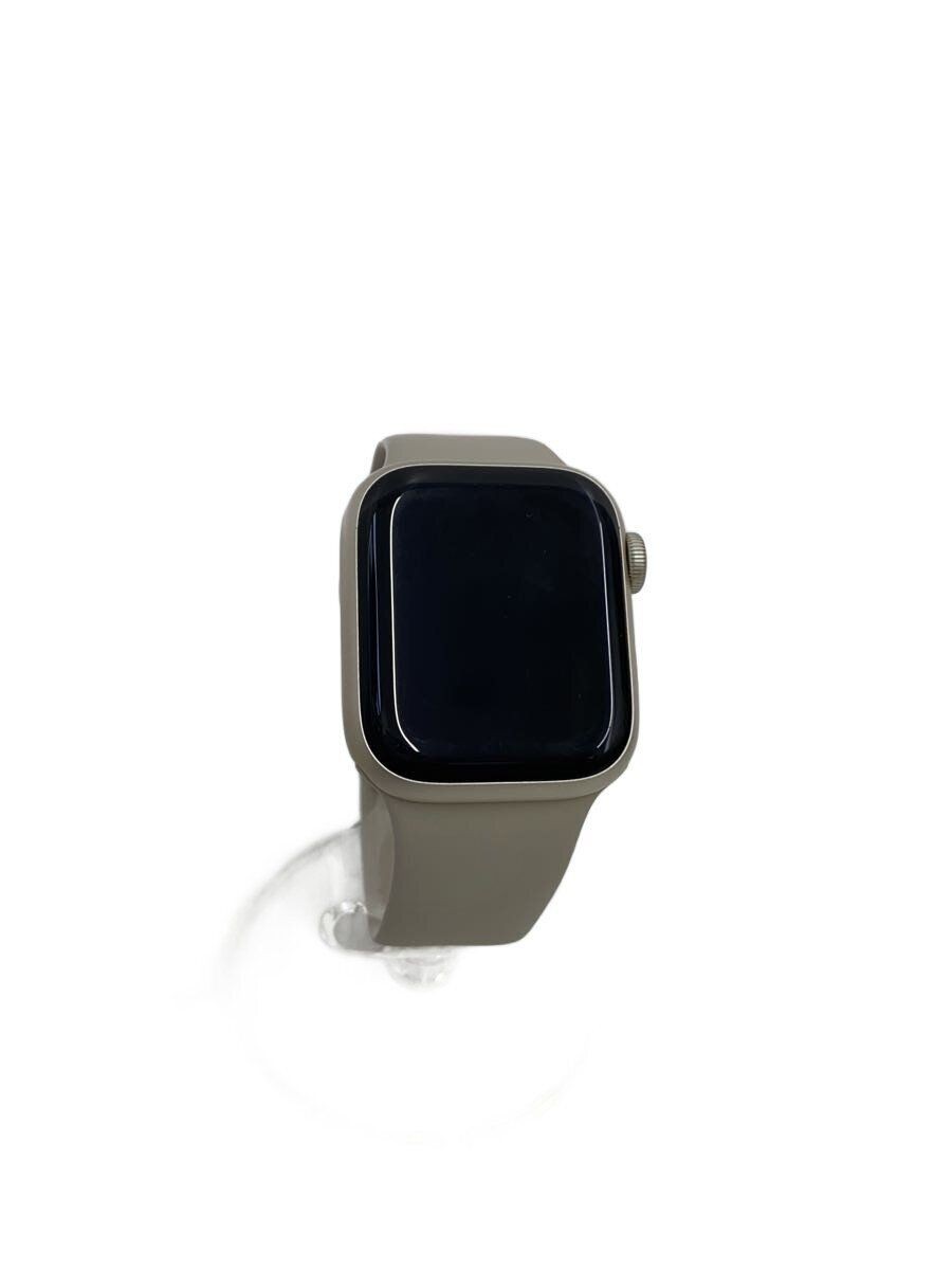 Apple Mens Watch Series 8 GPS Model 41mm MNP63J A Starlight Digital La Used