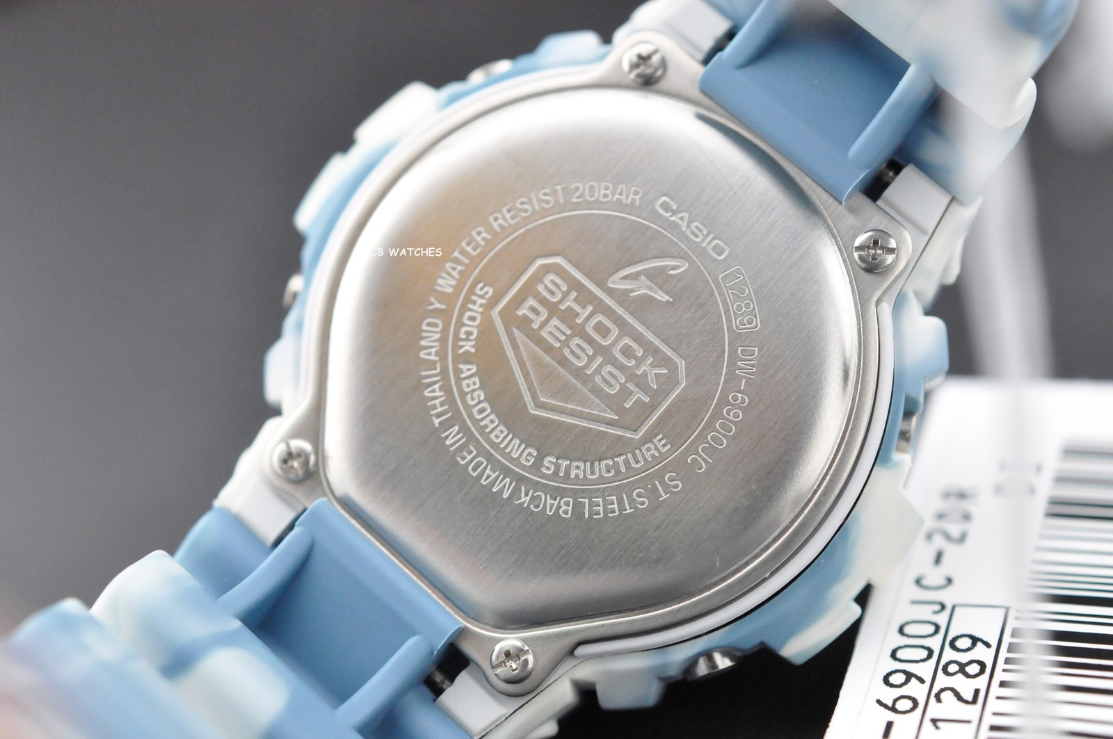 Brand New Casio G-Shock Blue Watch DW-6900JC-2 Module 1289 Release 2007 Rare