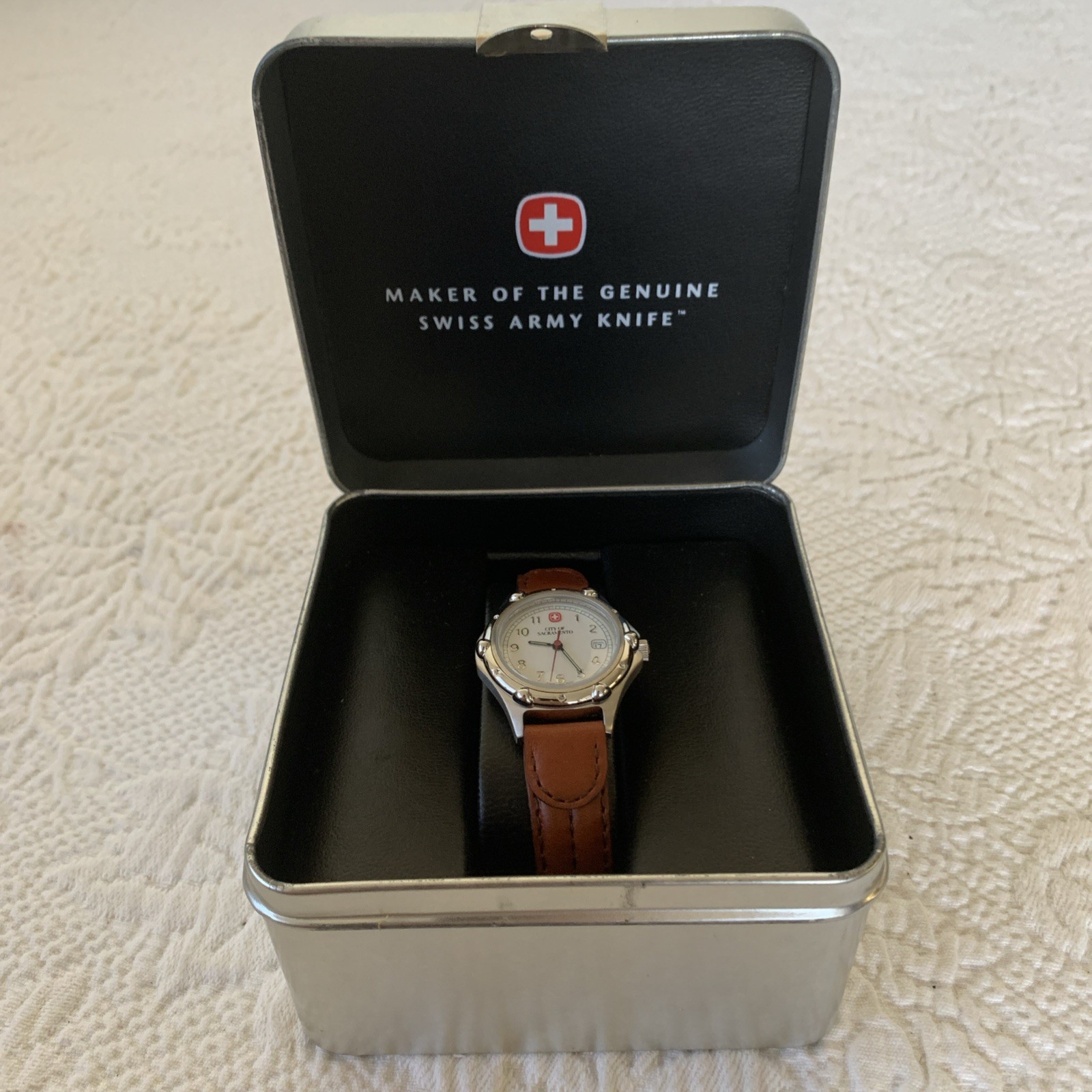 Wenger 7020X Women’s Watch, Swiss Army City Of San Francisco New Needs Battery