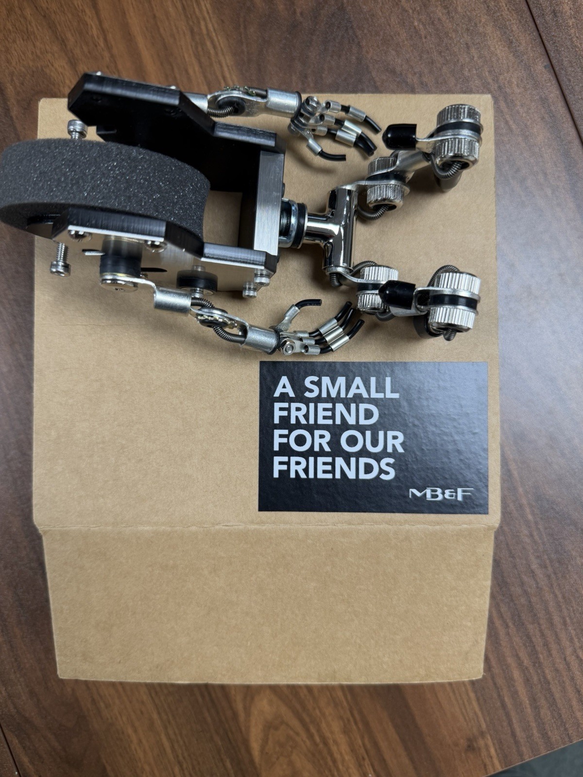 Original MB&F MBF Watch Holder Articulated Robot Watch Stand BNIB W Boxset