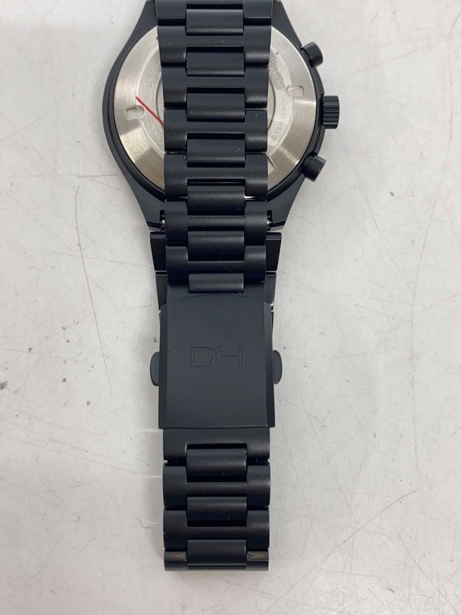 [B1Y] Dan Henry 1972 Maverick Chronograph Quartz Watch Stainless Black [y7x]