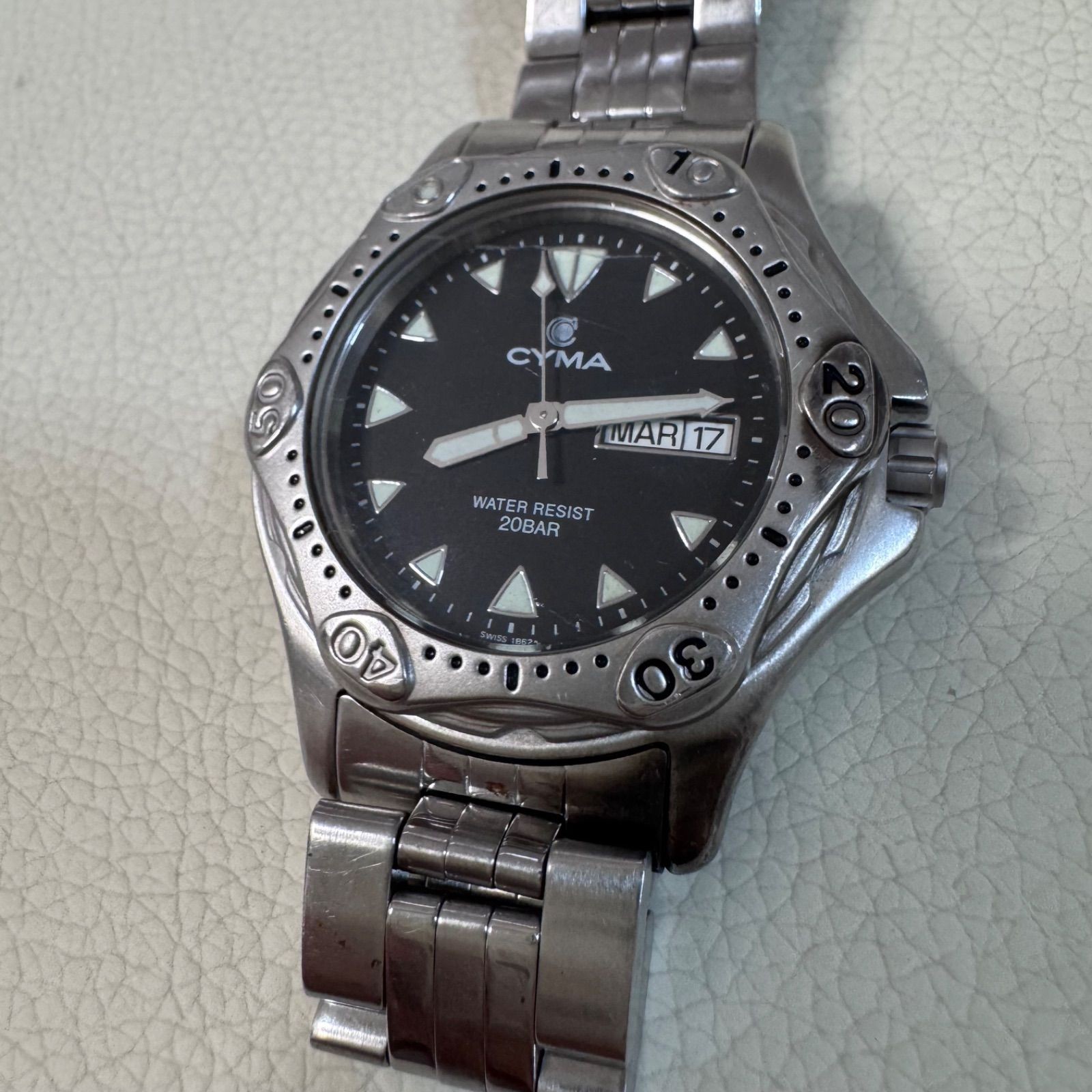 CYMA IS-0302 Wristwatch Vintage Working