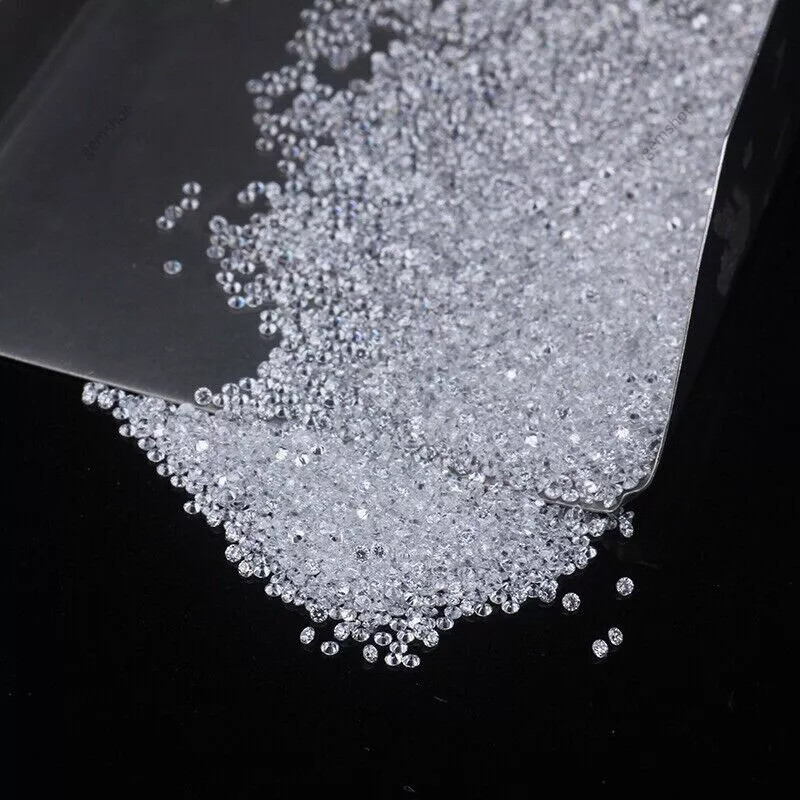 LOOSE CVD DIAMOND LOT 4.5 MM ROUND ,D COLOR VVS1 CLARITY GIE CERTIFIED