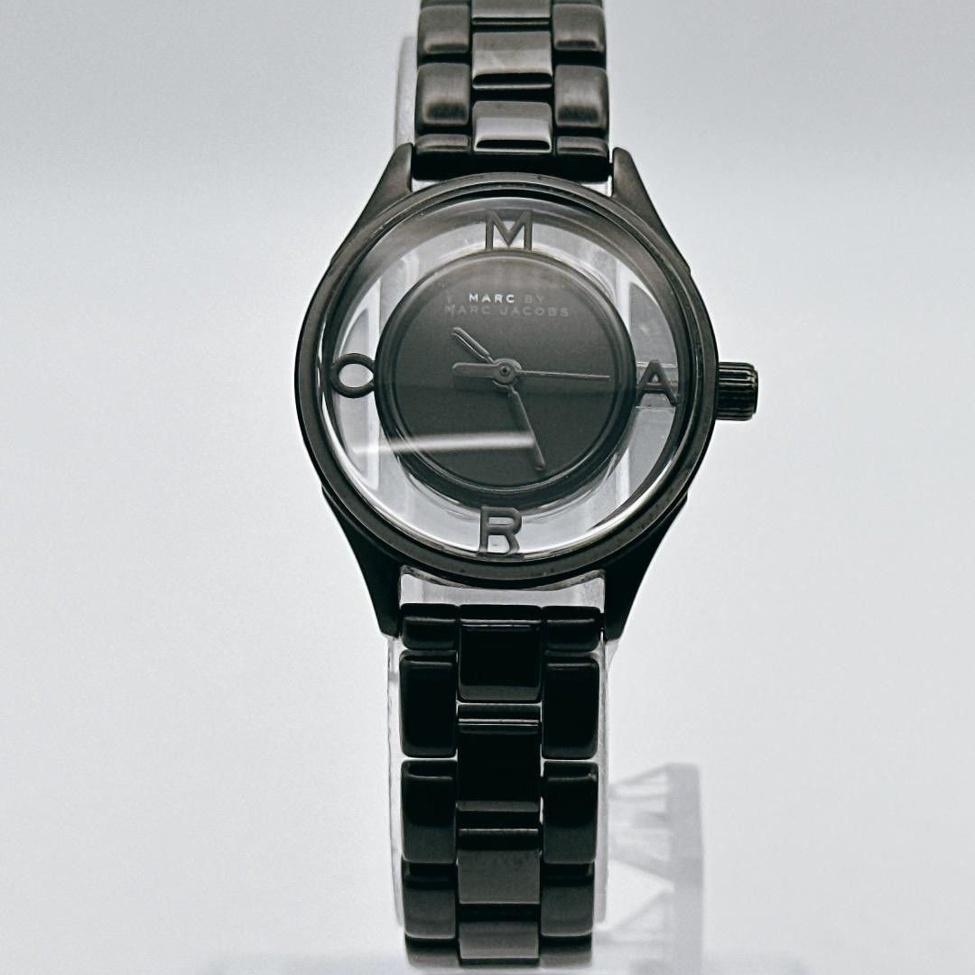 Excellent Condition Operational MARC BY MARC JACOBS Ladies Wristwatch Black