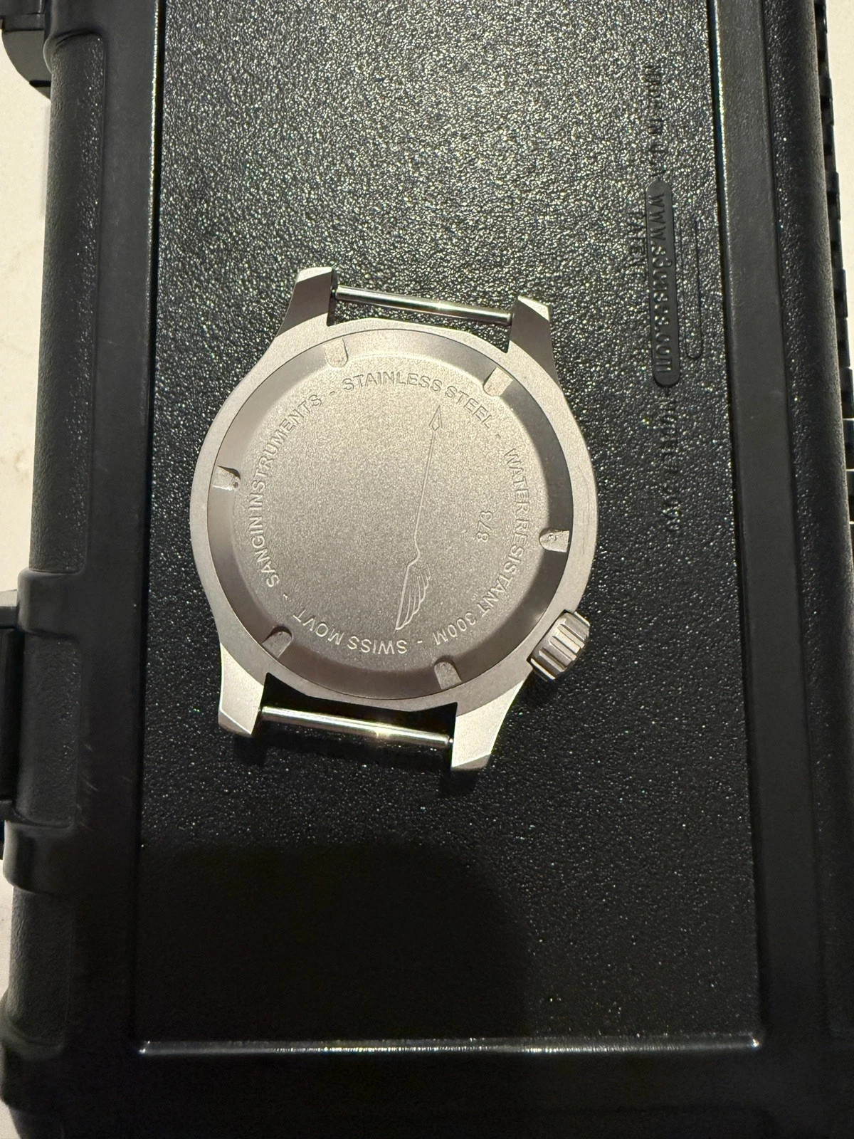 Sangin Instruments Kinetic II Pilot – GMT Watch (Nato and 2 Leather Straps)