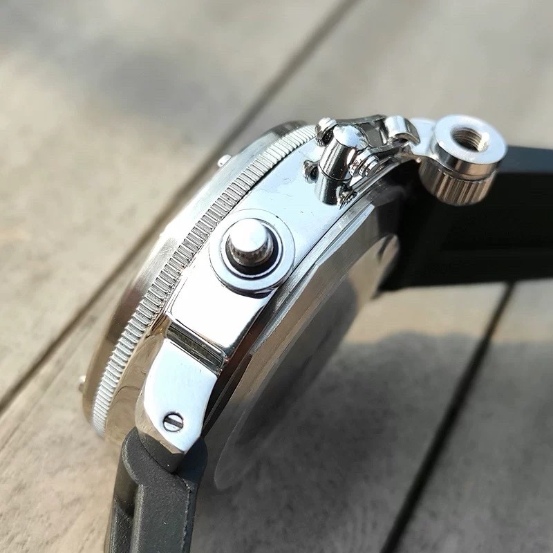 44MM XL Turbo General Admiral Military Style Automatic Watch Seagull ST2555