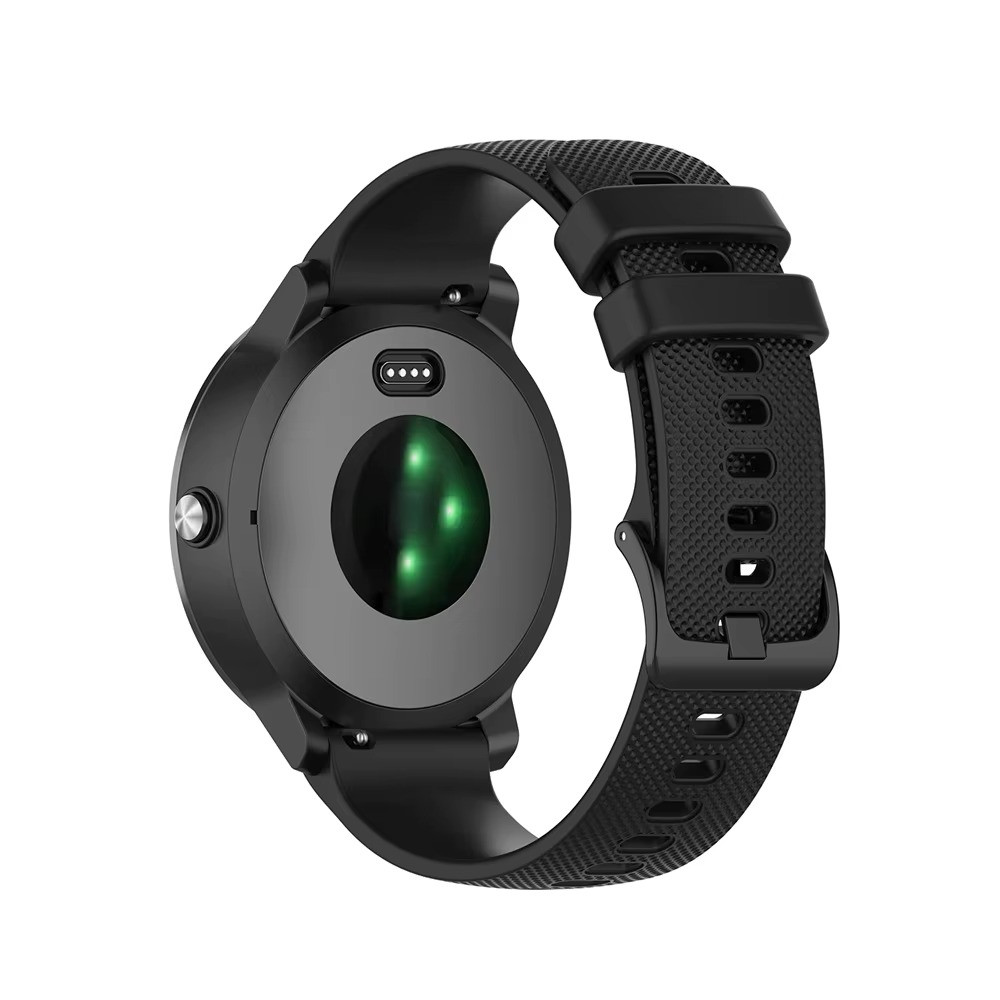 18mm 20mm 22mm Watch Strap For Garmin Watch Venu 3/3s/2/2s Silicone Watchbands