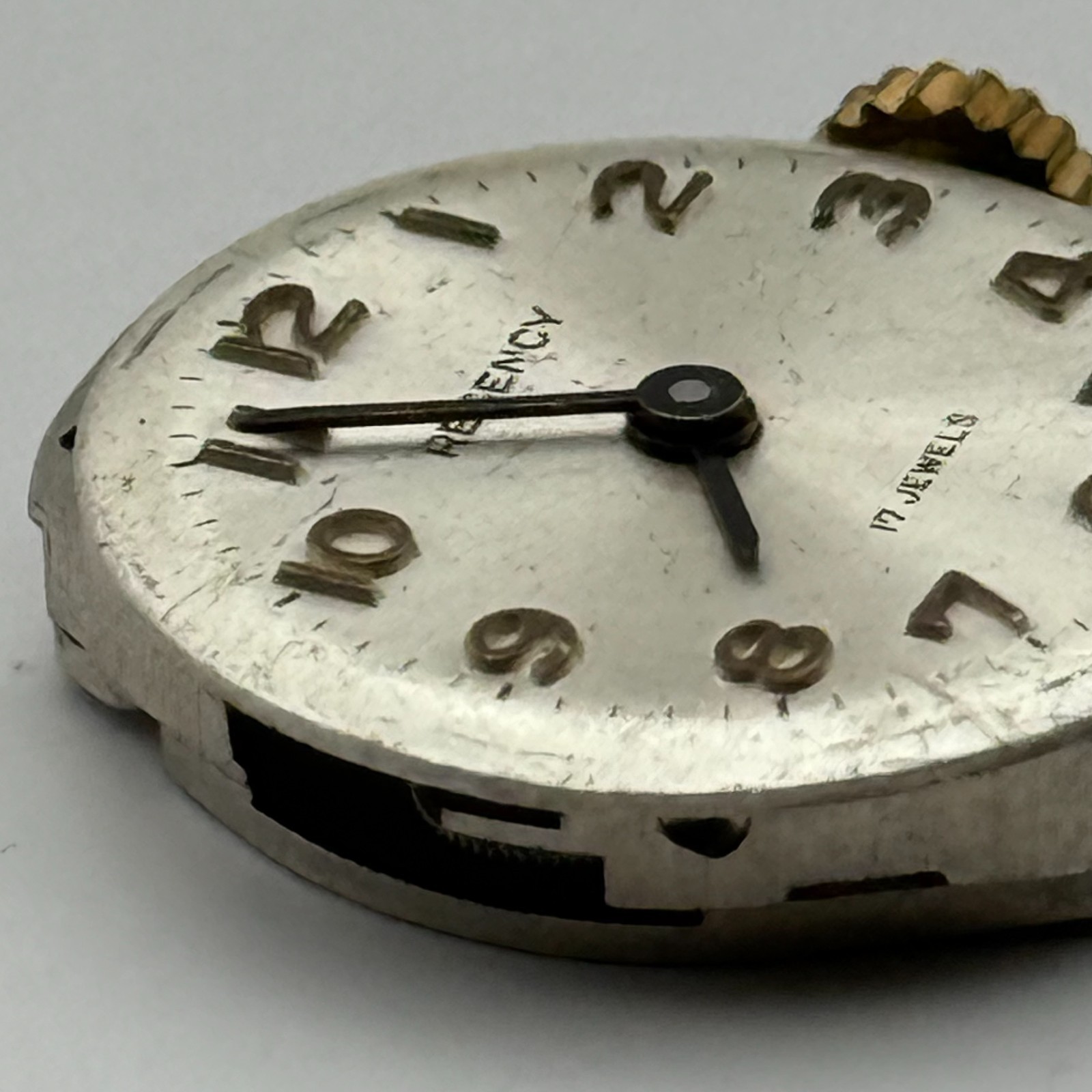 FHF 69-21 Watch Movement Regency 17 Jewels Swiss Manual Wind Parts Repair 15.3mm