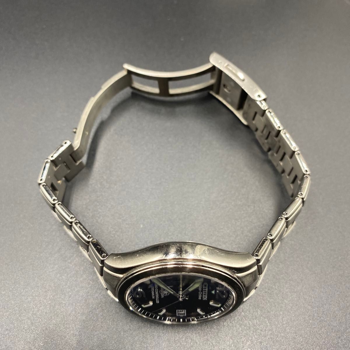 Citizen Attesa H410-T003788 Solar-Powered Titanium Silver