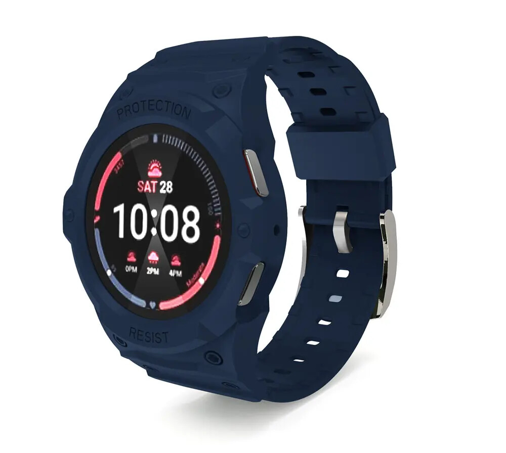 TPU Rugged Sport Band Strap Case Cover For Samsung Galaxy Watch 7 6 5 4 40/44mm