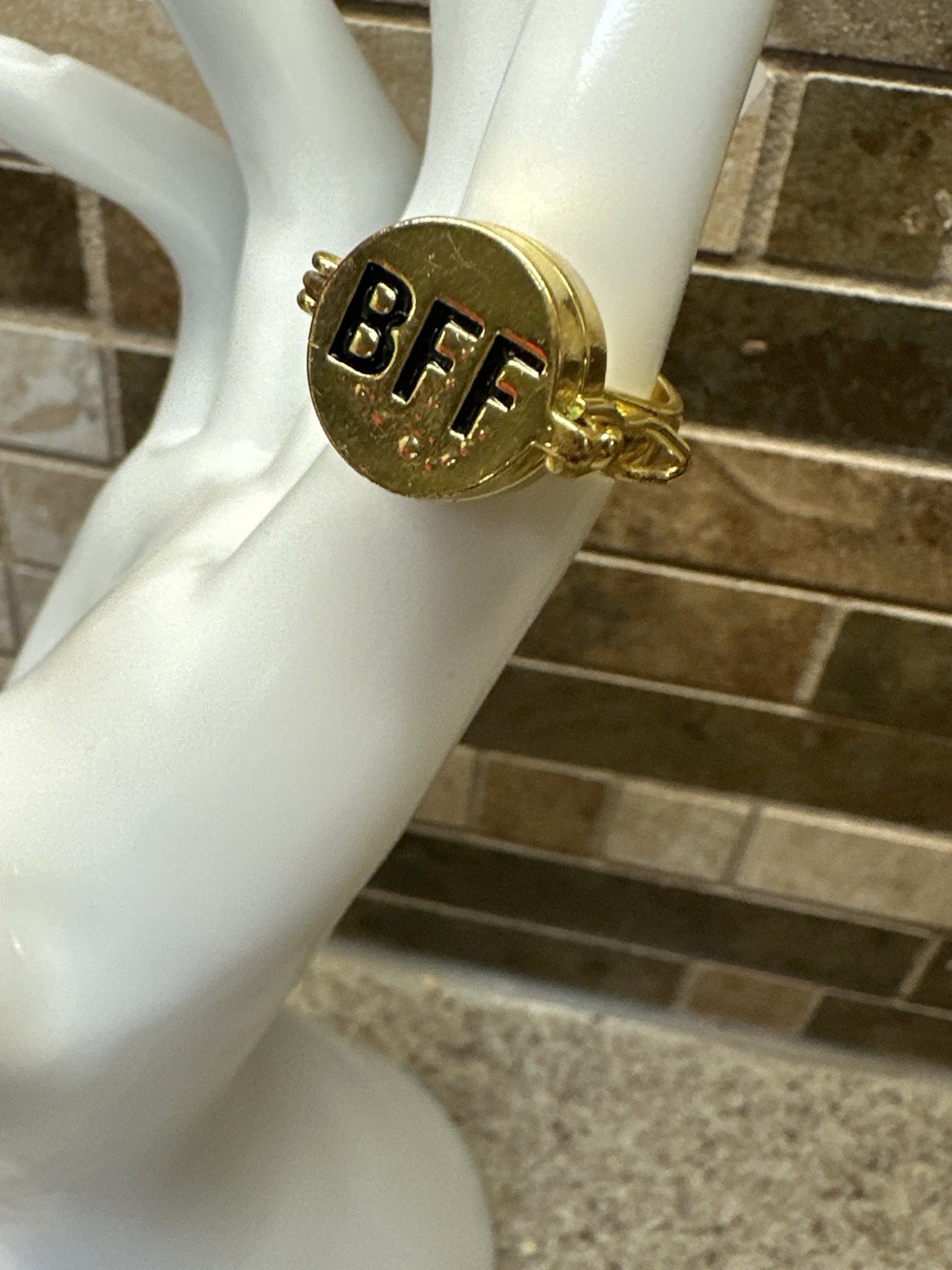 SpongeBob SquarePants Inspired Adjustable BFF Friendship Ring