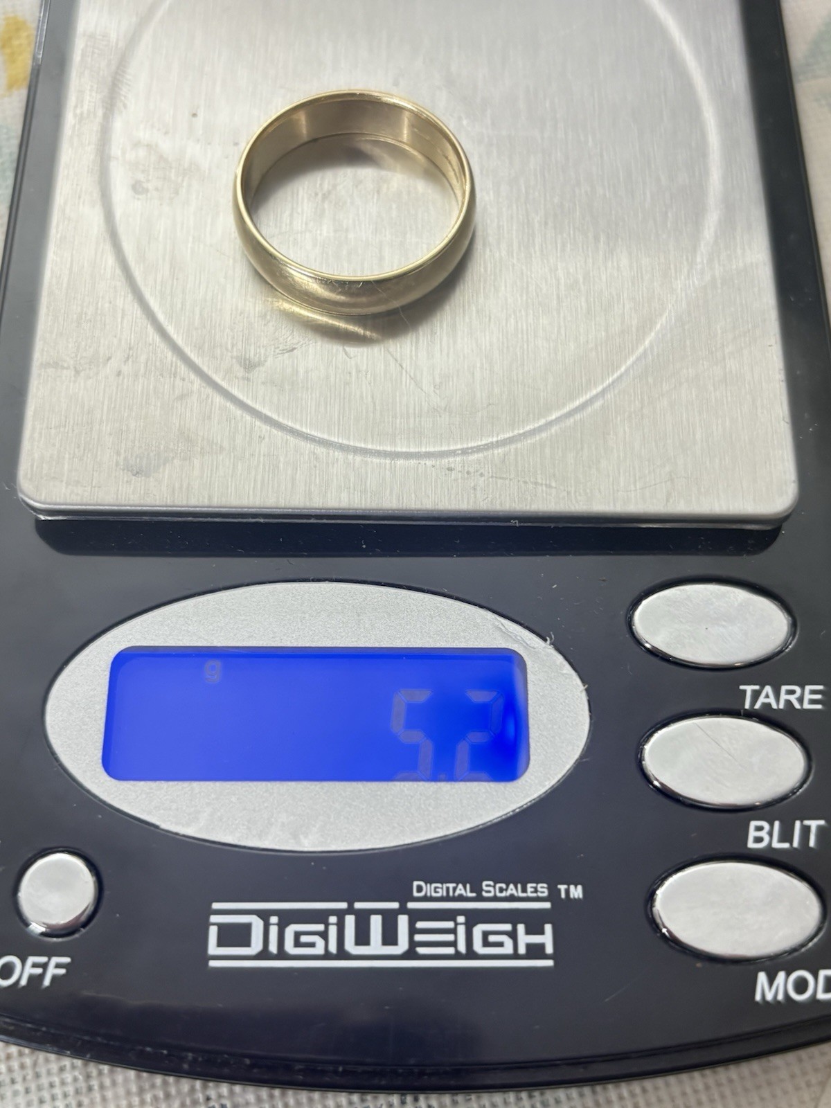 14k gold ring vintage preowned 8.5