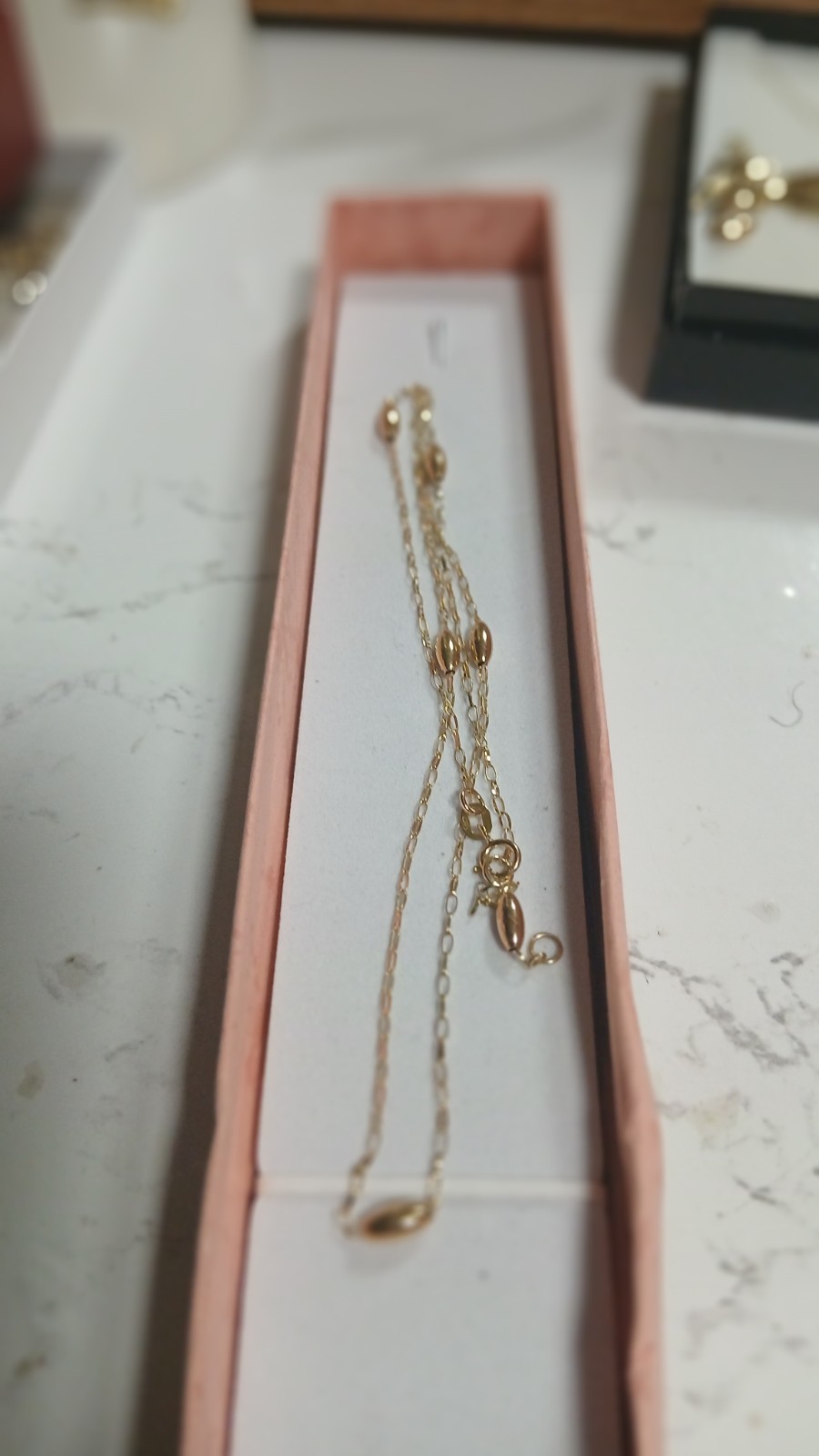 9ct yellow Gold belcher necklace