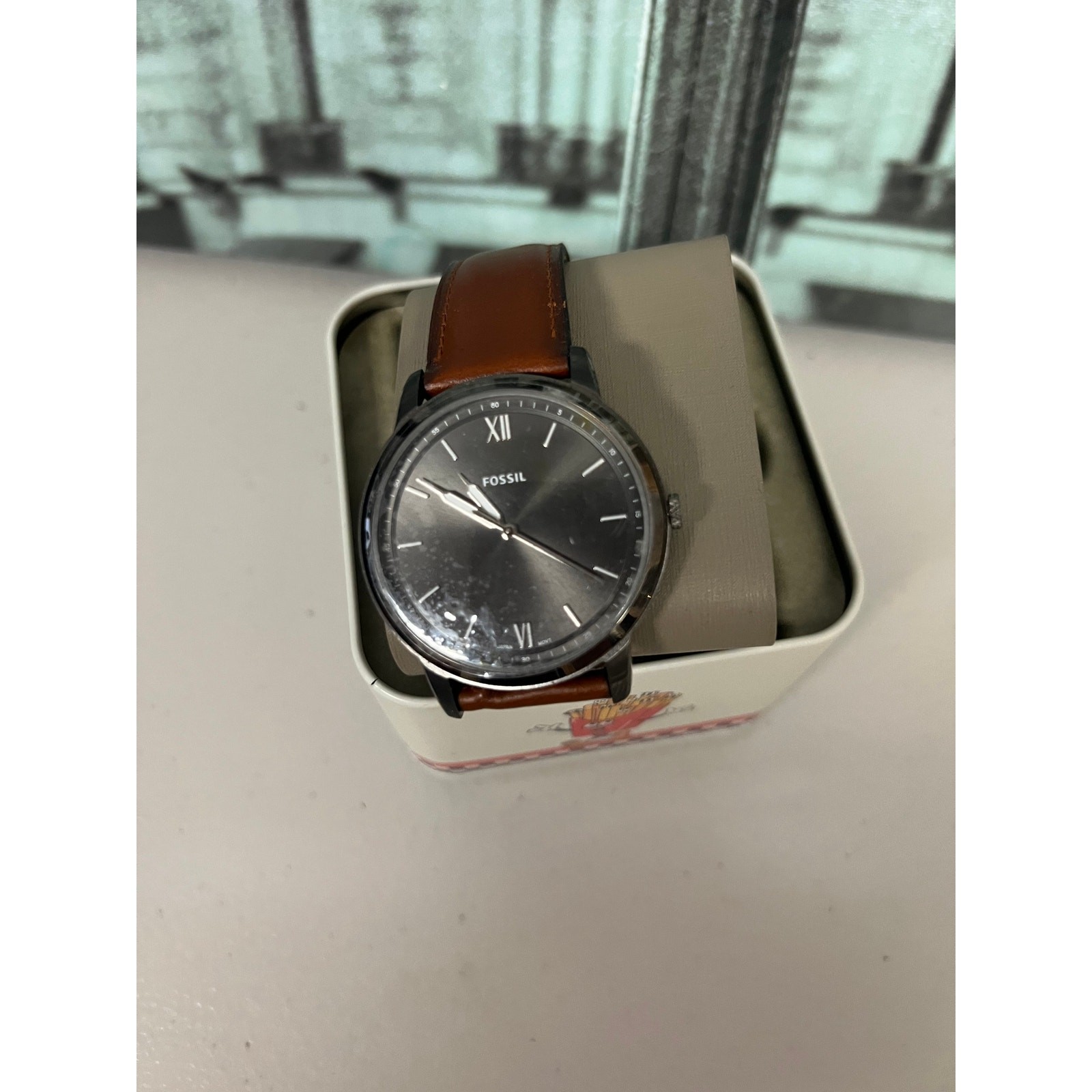 Fossil FS5513 The Minimalist 3h Analog Watch