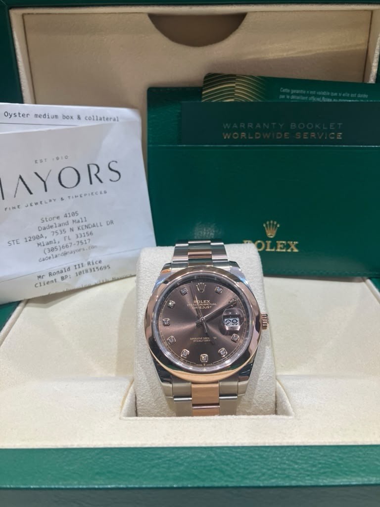 2024 Rolex Datejust 126301 Diamond Dial Box&Papers
