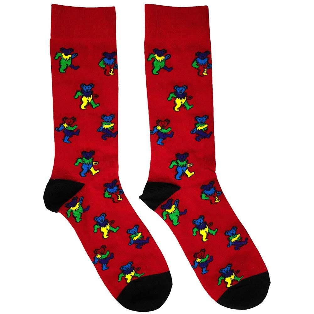 Rock Off officially licensed products Grateful Dead Dancing Bears Small, Red