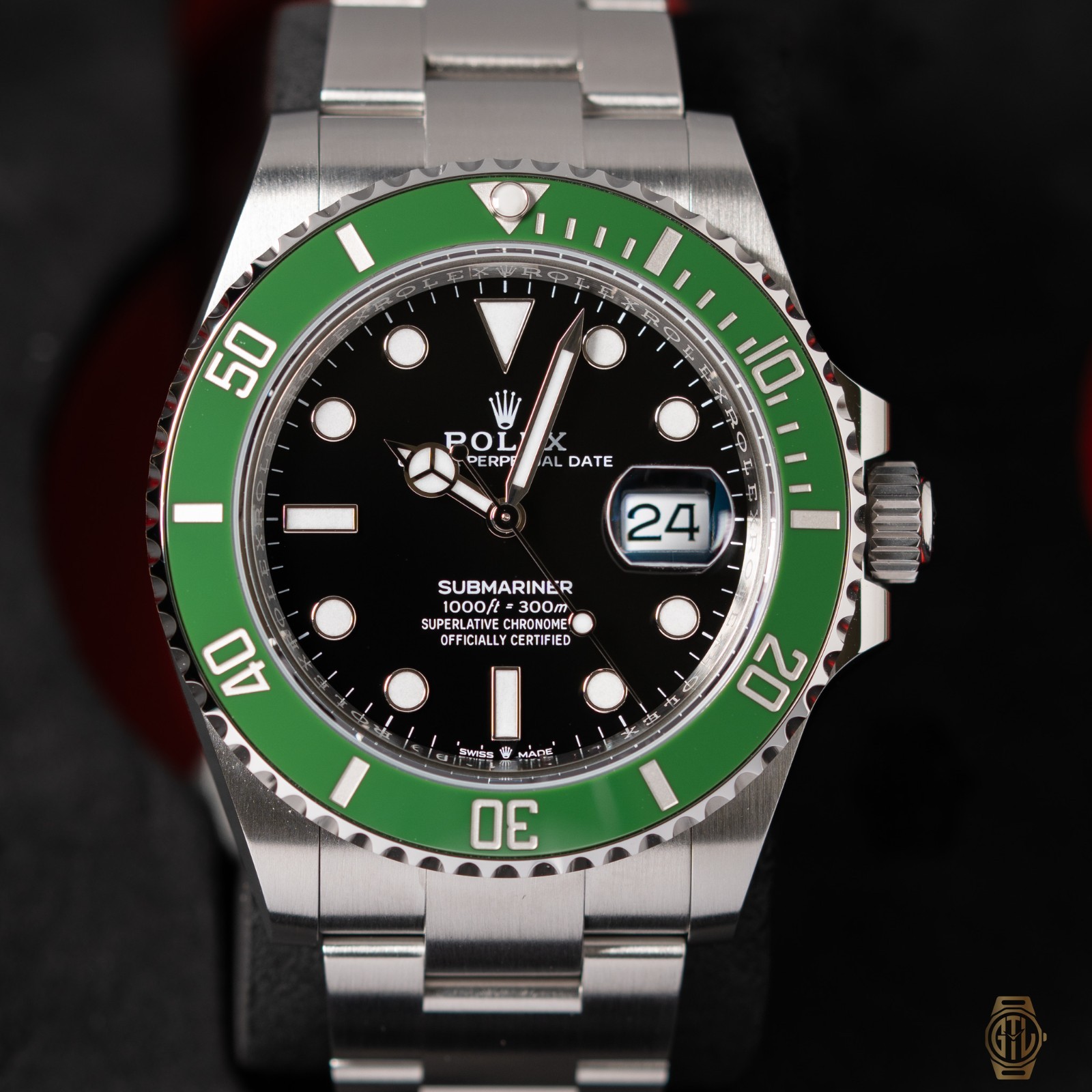 Rolex Submariner Date Black Dial Oyster Bracelet Ref 126610LV Set w/Box&P