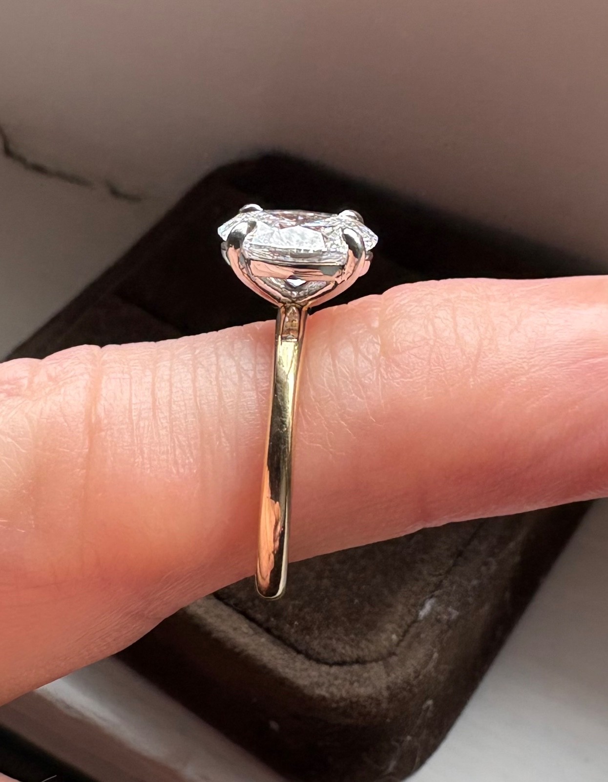 Lab Grown Diamond Engagement Ring Size 5