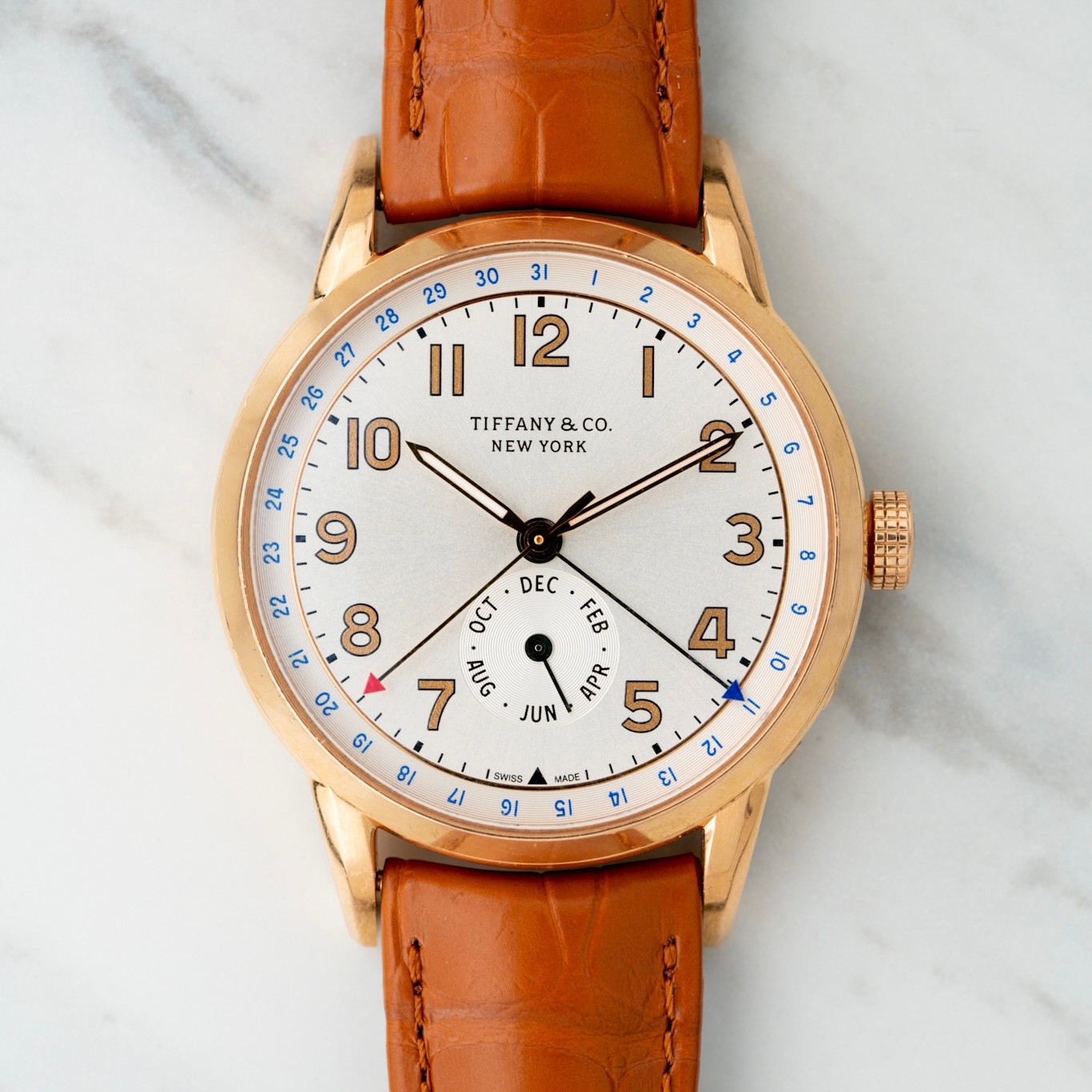 Tiffany & Co. CT60 Annual Calendar 18K