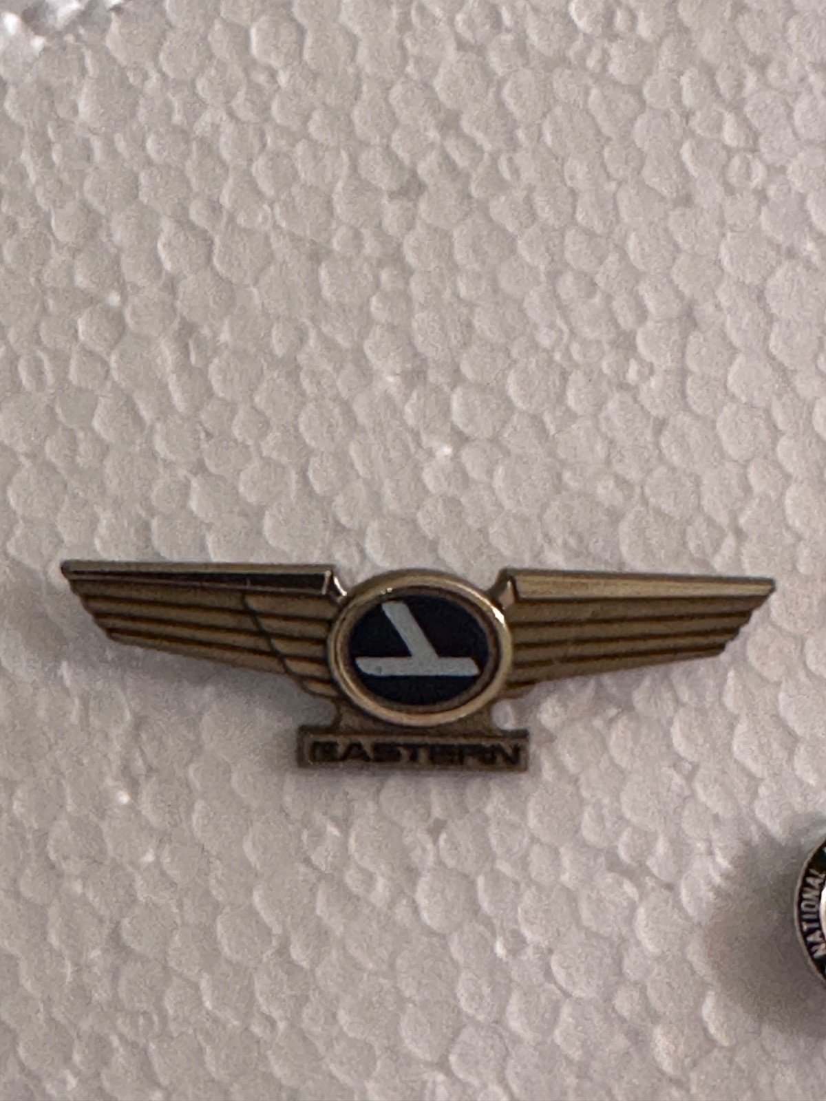 Vintage Assorted Metal Pins / Eastern Airline Pin Is Plastic