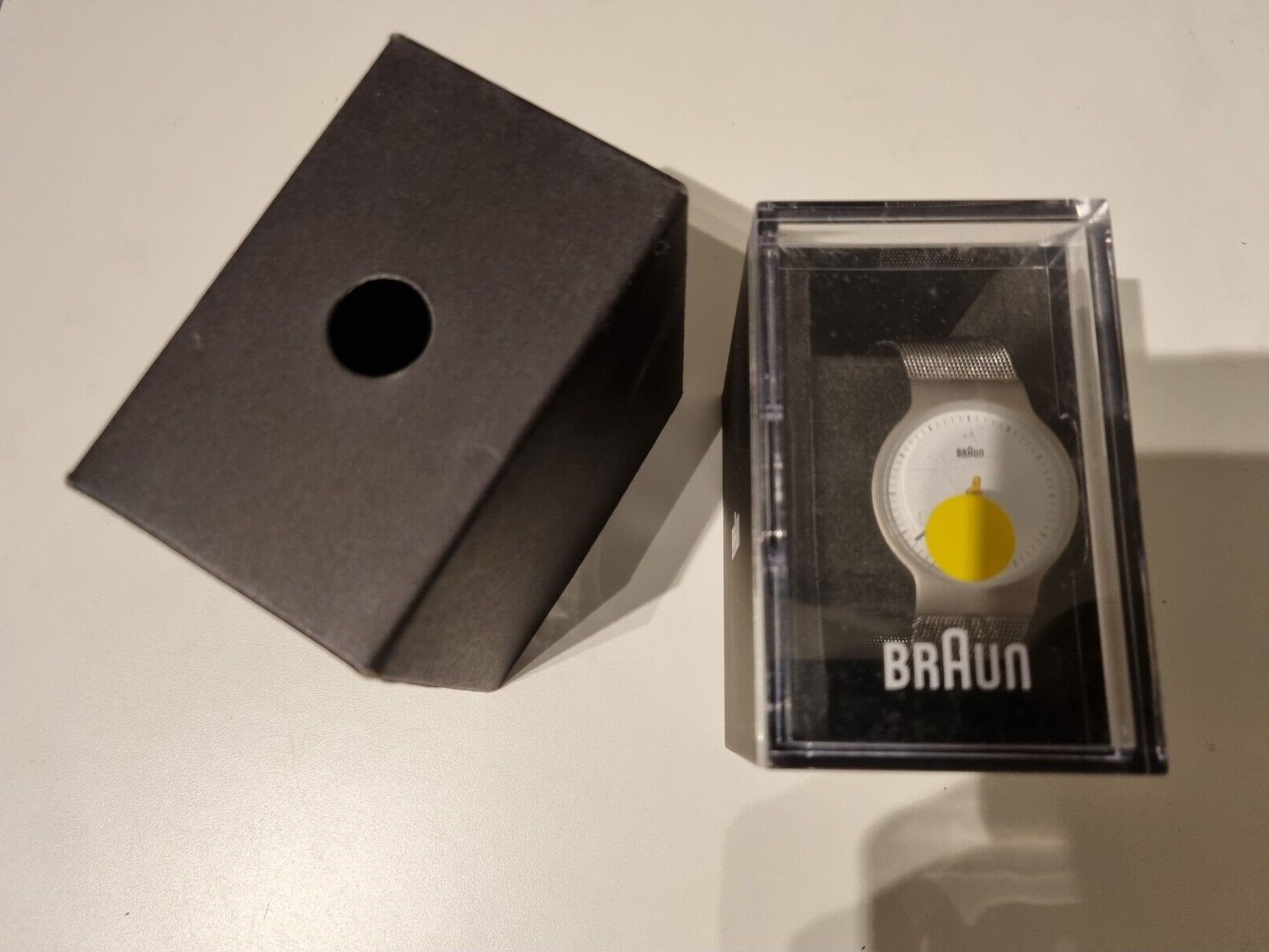 Braun Ladies Classic Watch BN0211WHSLMHL with Silver Mesh Bracelet