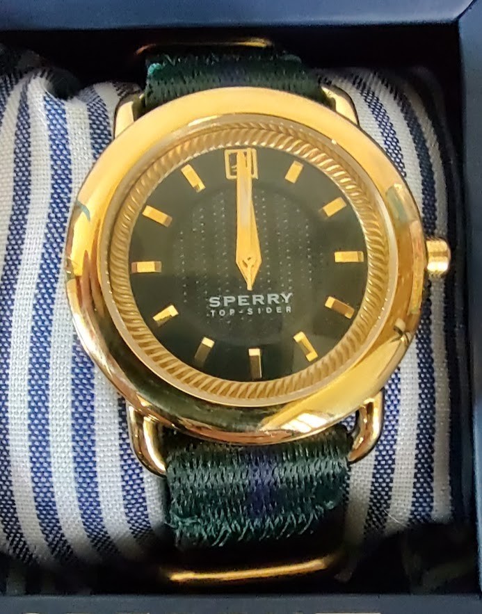 NOS – Sperry Top-Sider Watch 103060 A126-13 – W/Brand New Battery