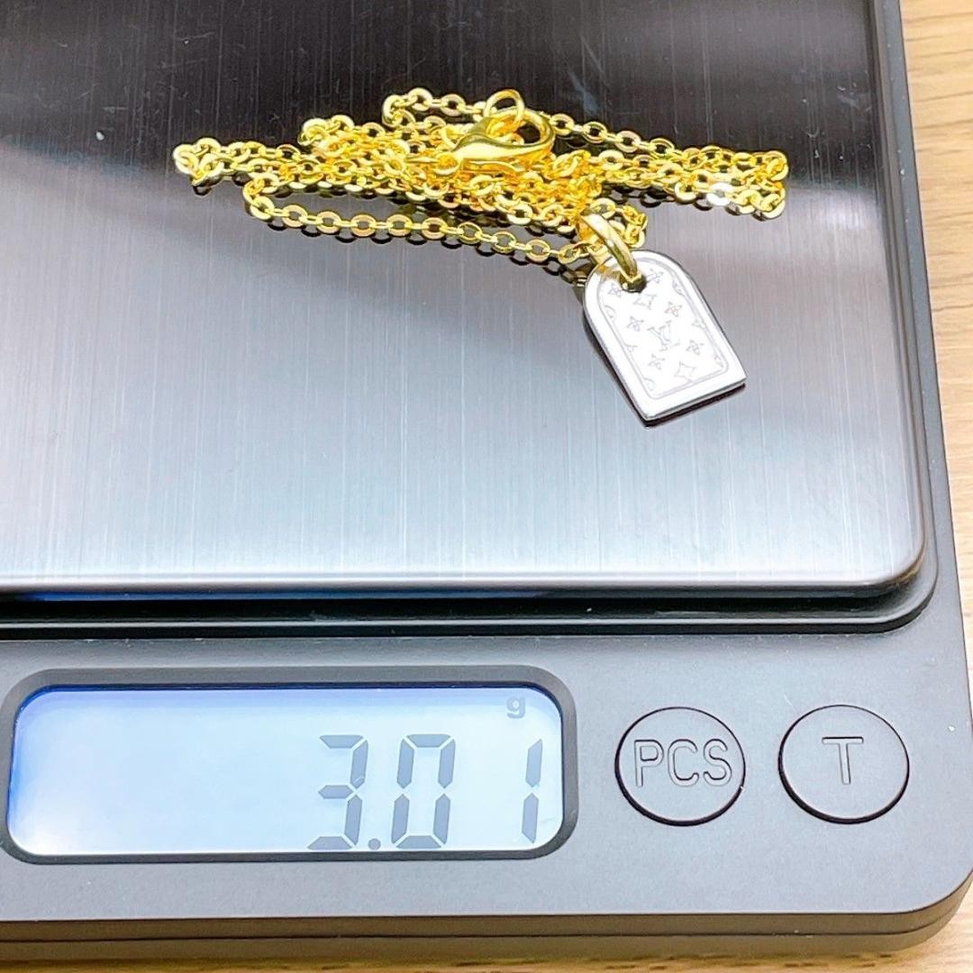 Louis Vuitton New Necklace Nanogram 3.01g