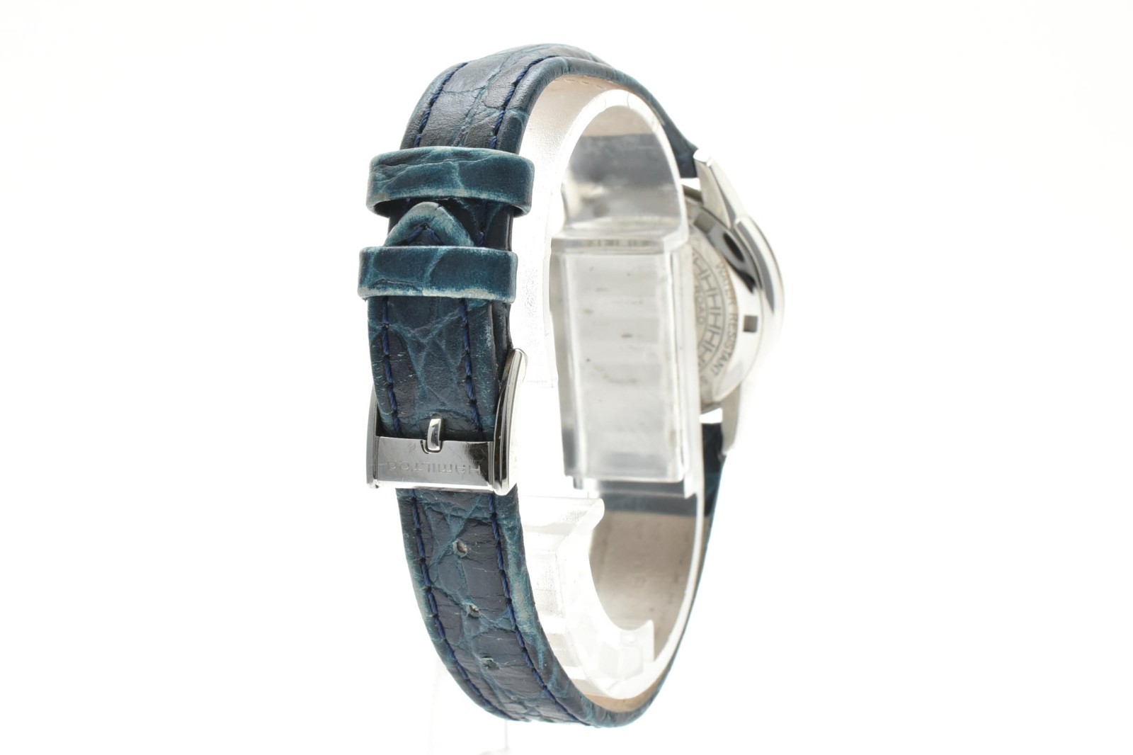 [N MINT /Paper] Hamilton Railroad H403110 Shell Dial 12P Diamond Qz Ladies Watch