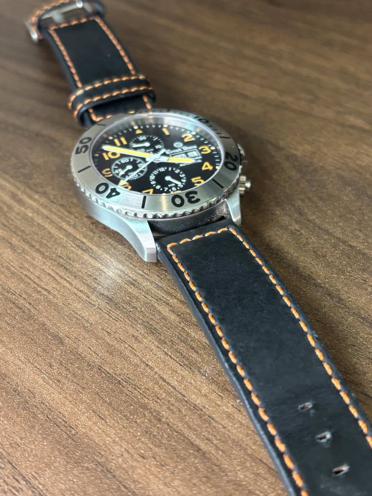 ERNST BENZ 47mm Automatic Chronodiver GC10726 Leather Band Ref 10700