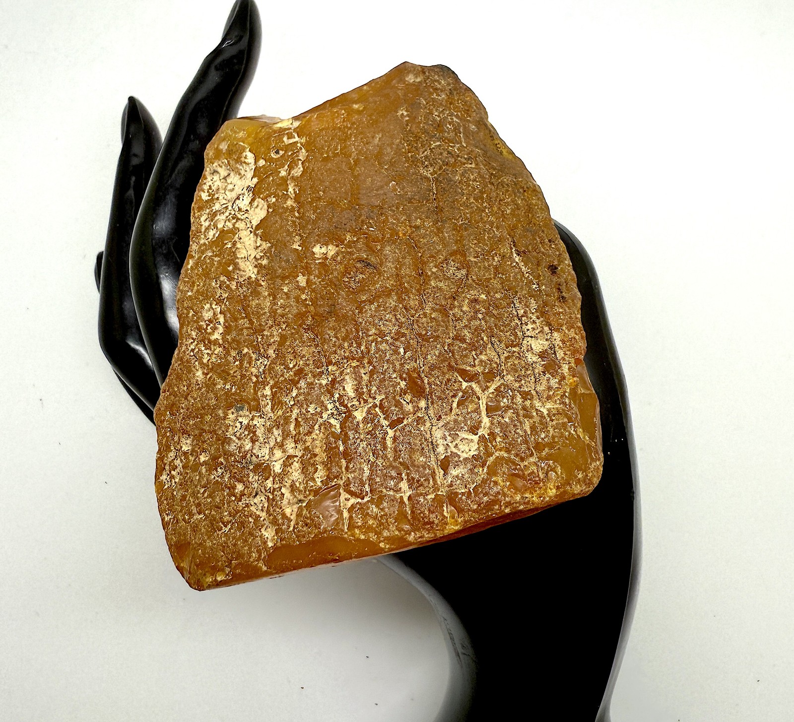 Antique raw cognac Whole Stone natural Amber 60g