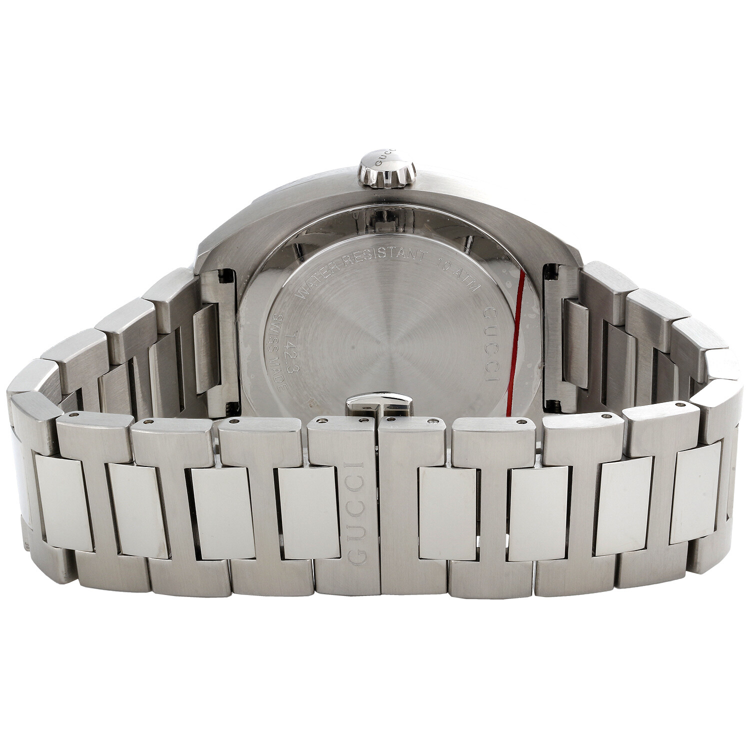 Mens New Gucci GC2570 Genuine Diamond Watch YA142303 Blue Dial 41mm | 1.60 CT.