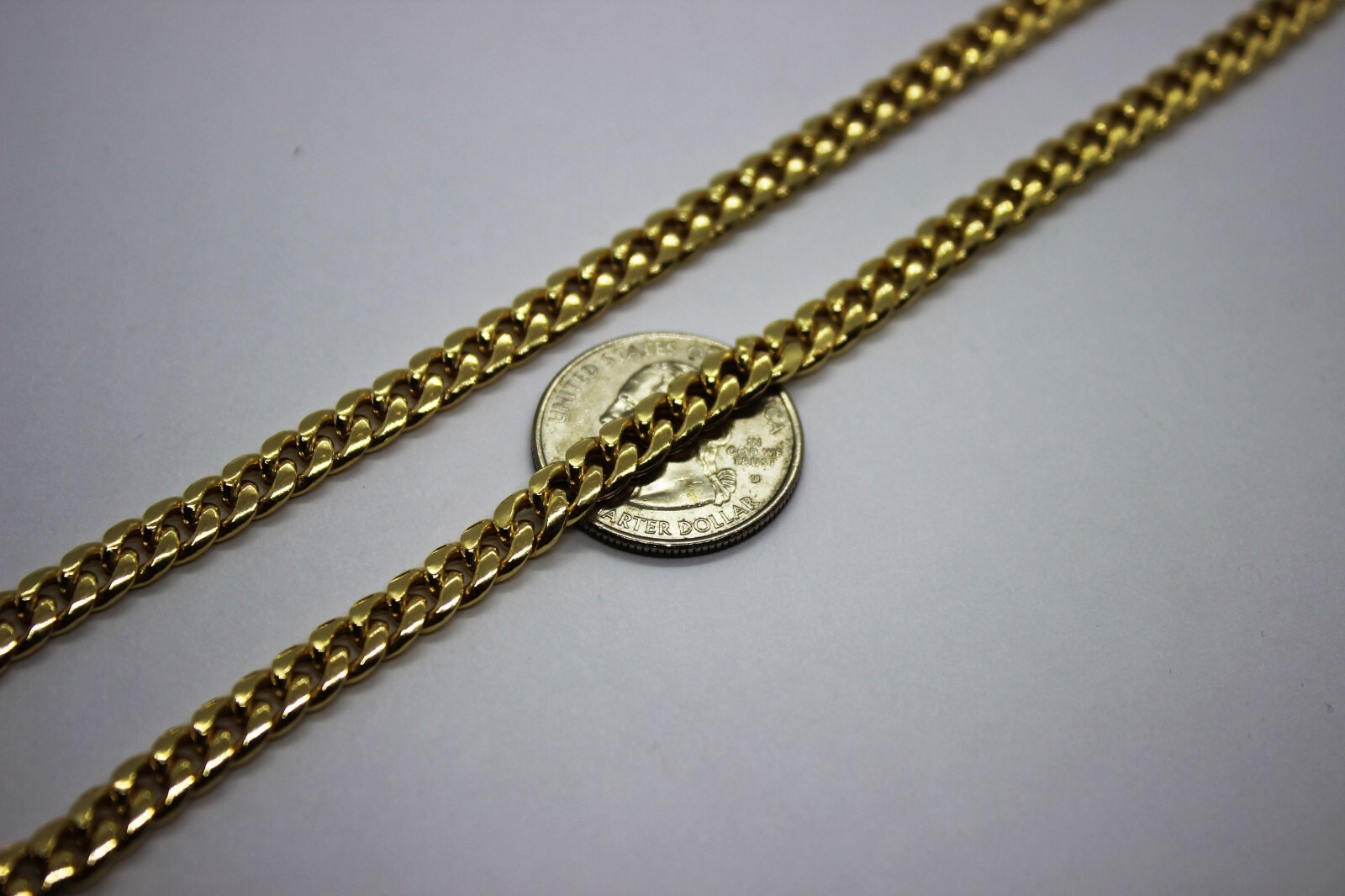 10K Yellow Gold 3mm – 7mm Miami Cuban Necklace Chain Bracelet 7″ – 30″ Hollow