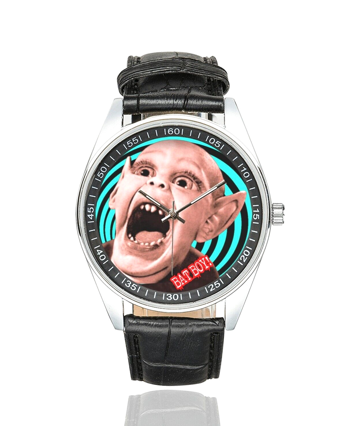 BAT BOY Watch Retro Icon Unisex Quartz Splash Proof Wristwatch for Tabloid Fans