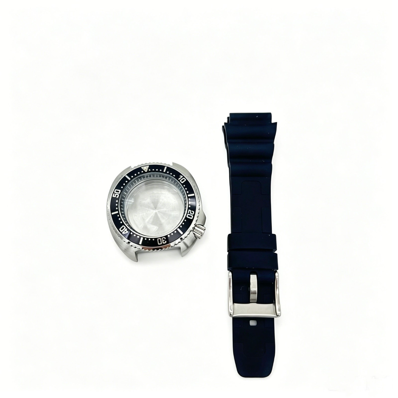 Watch Case for VK63 Movement Mecha-Quartz Chronograph 40mm Stainless Steel