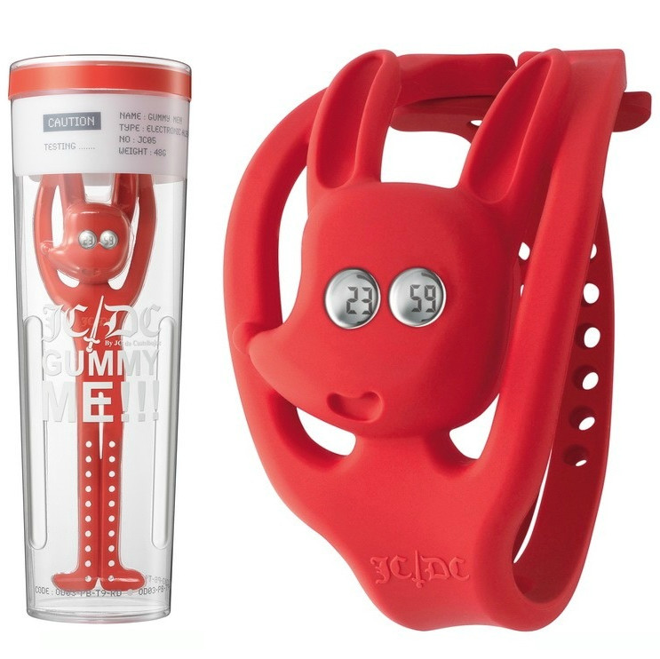 Rare Mint ODM Design GUMMY ME!!! RED by JC/DC Electronic Alien Collectors Watch