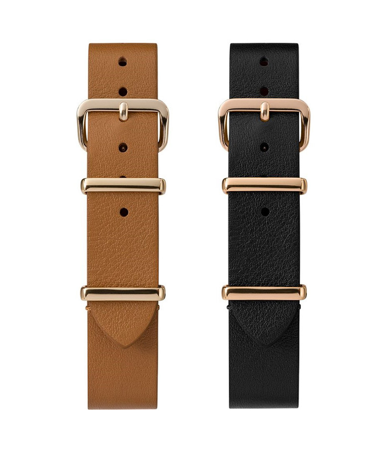 Timex Variety TWG020300 Ladies Gold Dial Watch Gift Set Extra Strap Bezels 34mm
